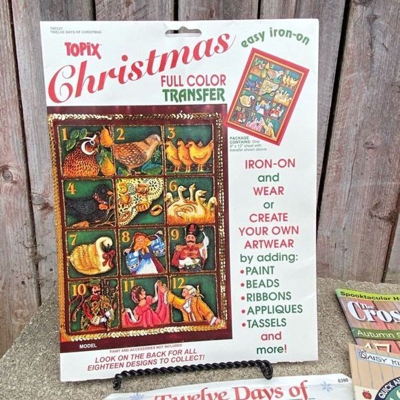 NFS Vintage Holiday Cross Stitch Art Crafting Bundle Patterns Kits Magazine - Picture 2 of 15